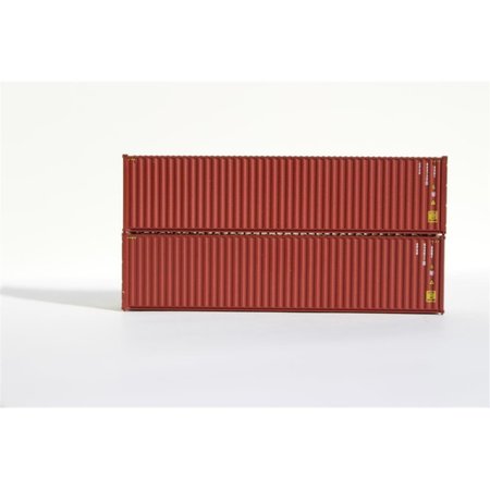 ANIMACION N 40 ft. High Cube Containers with Magnetic System & Corrugated Sides, CP AN1829585